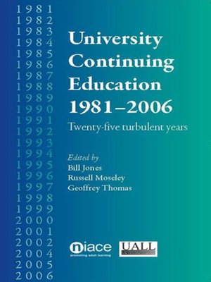 cover image of University Continuing Education 1981-2006